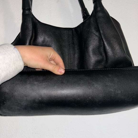 Kate Spade Black Leather Tote Bag - Picture 3 of 5